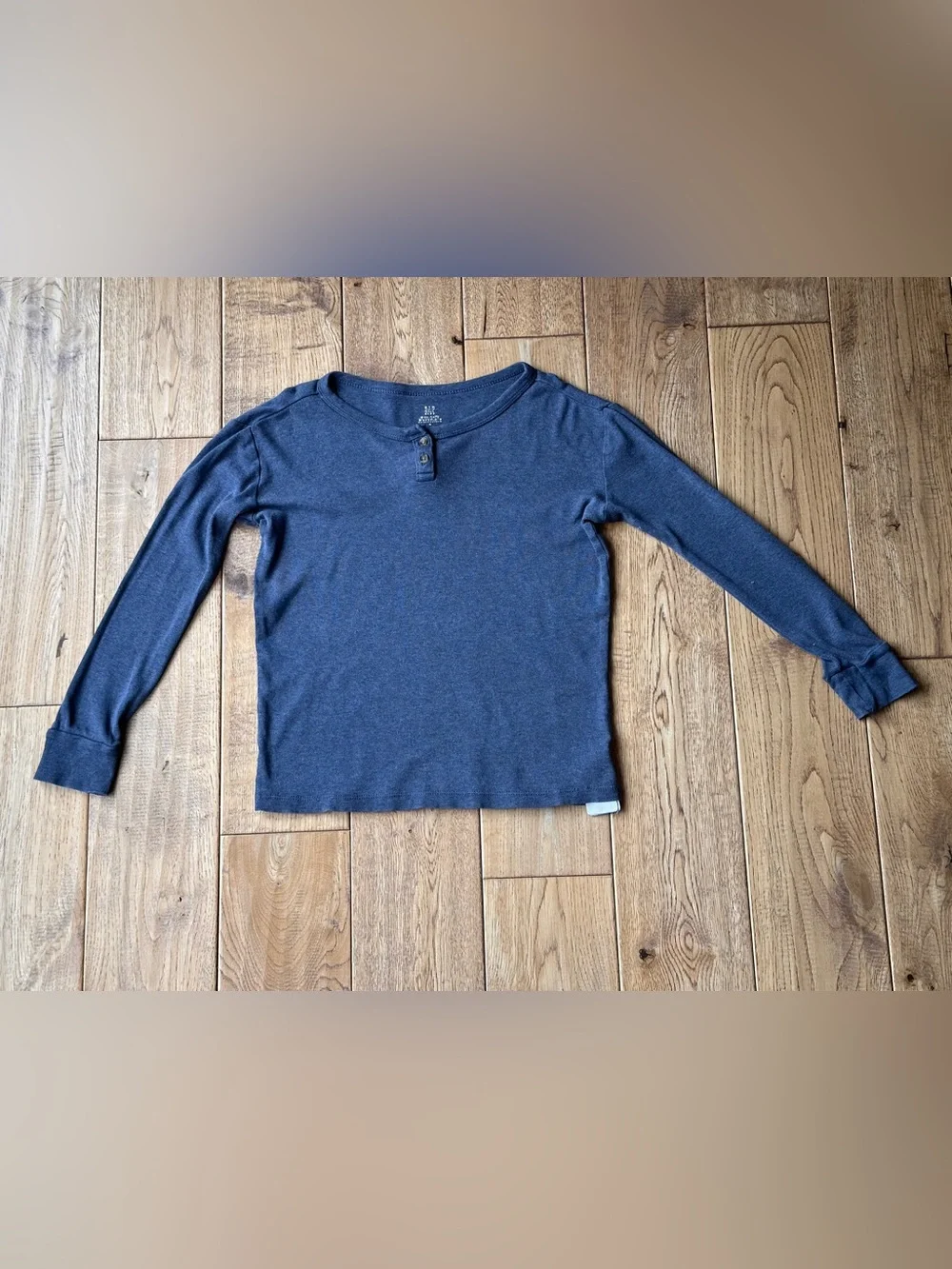 Gap Kids Organic Cotton Henley PJ Set size 8